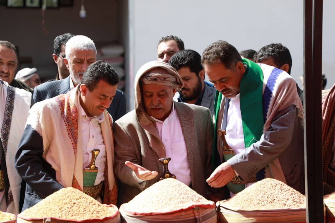 رئيس مجلس النواب يفتتح السوق المركزي ومعرض الرسول الأعظم لمحاصيل الحبوب