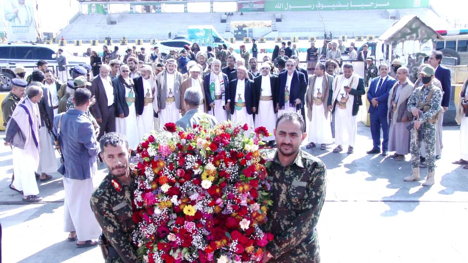 رئيس مجلس النواب ونائبيه هشول والجماعي يزورون أضرحة الشهداء الرئيس الصماد والرهوي والغماري..