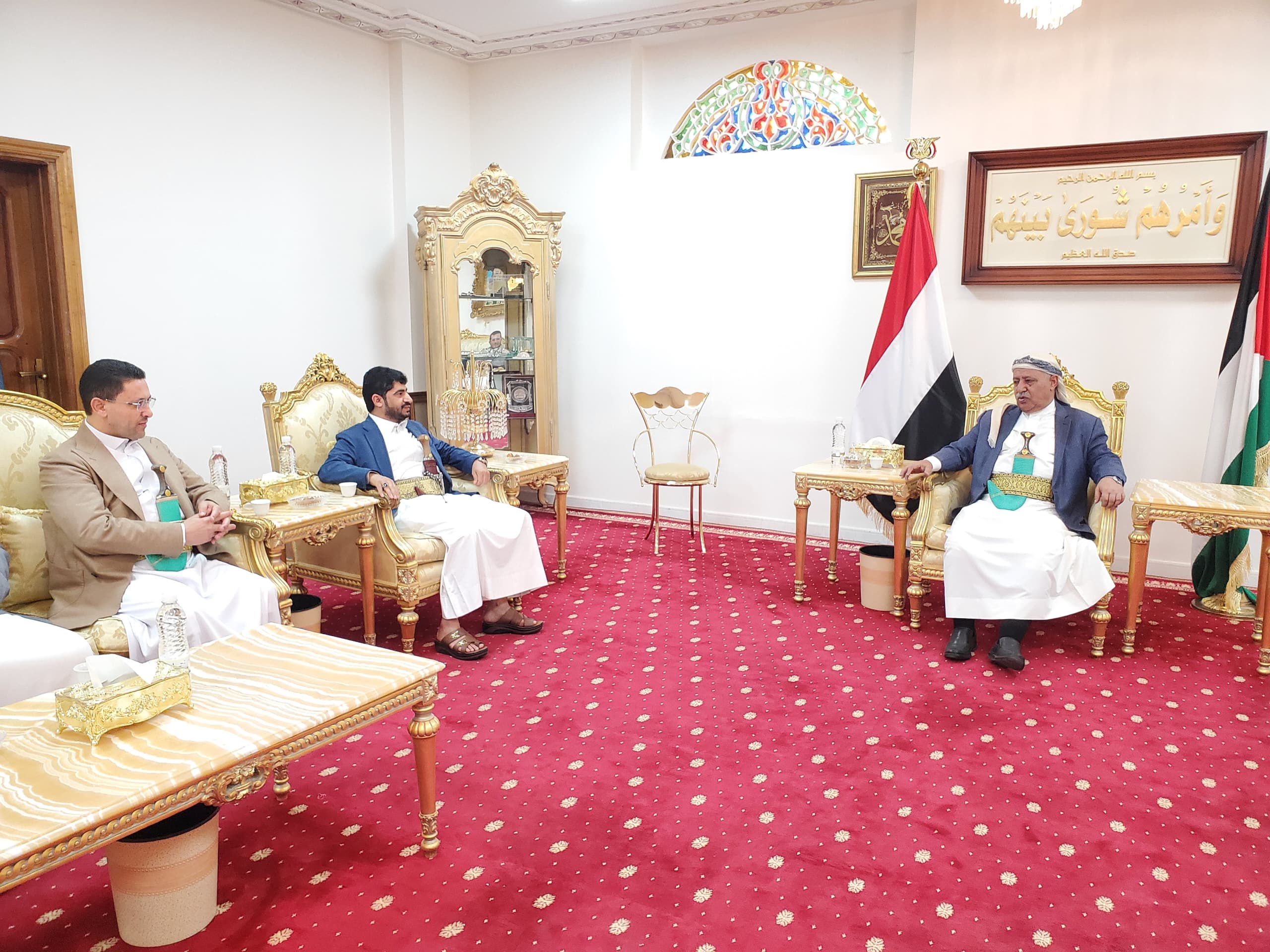 رئيس مجلس النواب يلتقي رئيسي اللجنتين العسكرية والوطنية لشؤون الأسرى
